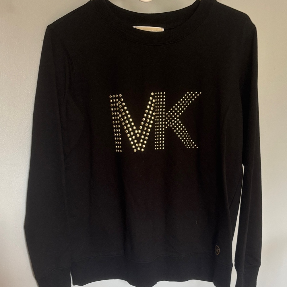 Michael Kors Classic Black Knit Top